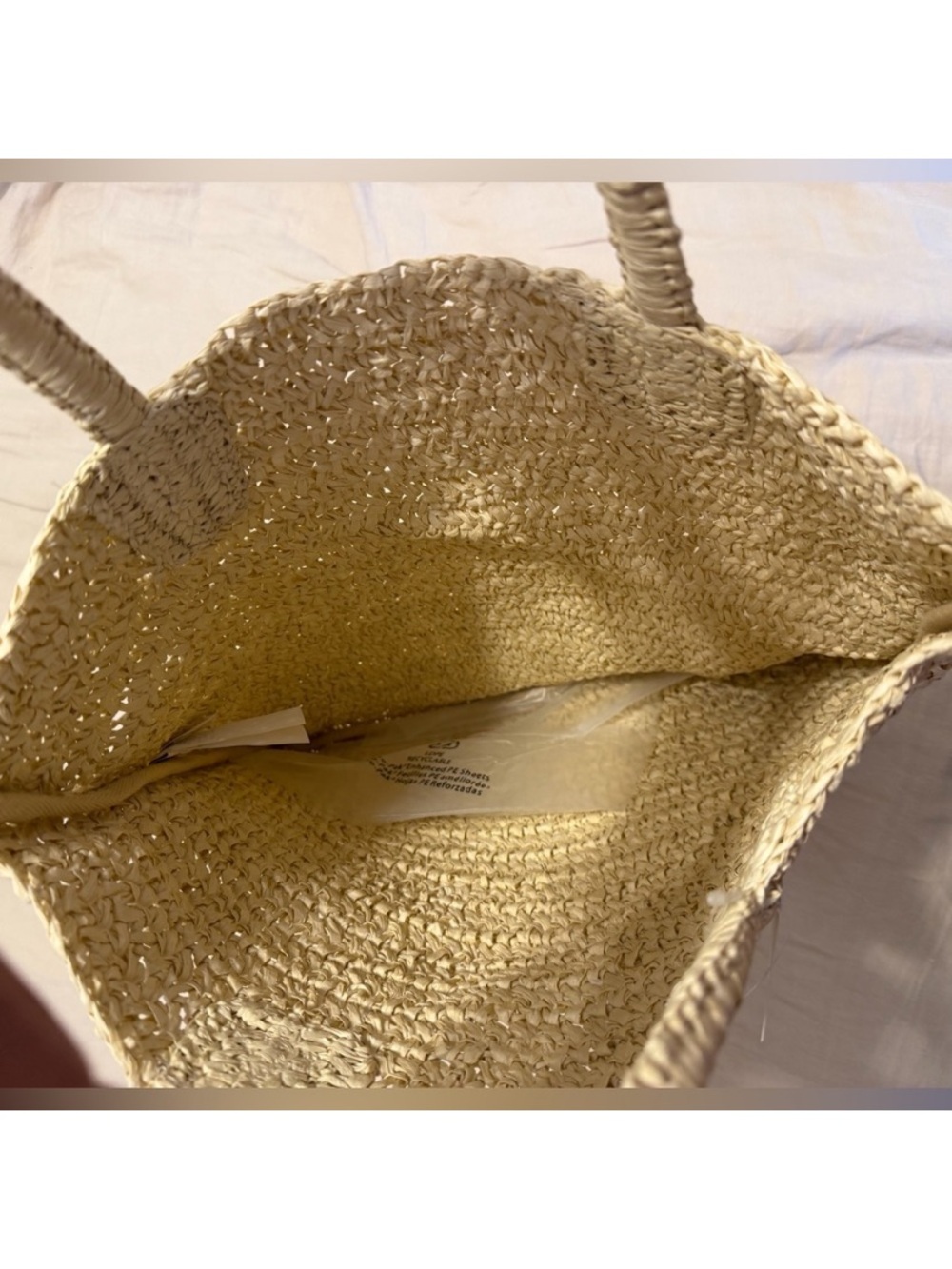 NWT J.Crew Packable Straw
Tote Bag - Picture 3 of 3
